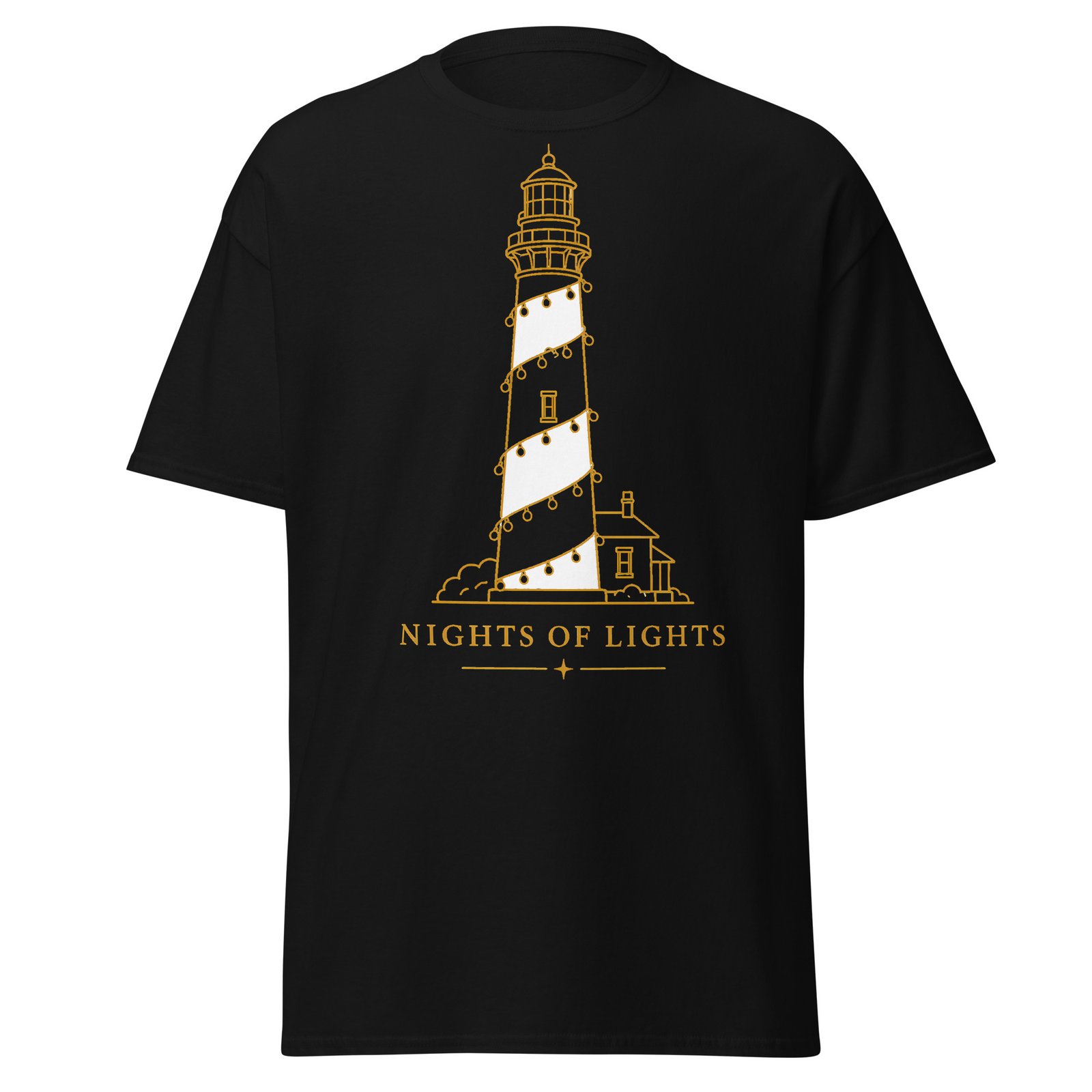 Nights of Lights Lighthouse Unisex classic tee