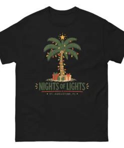 Nights of Lights Palm Presents Unisex classic tee