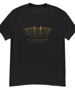 Alternative view of Bridge of Lions Nights of Lights Unisex classic tee