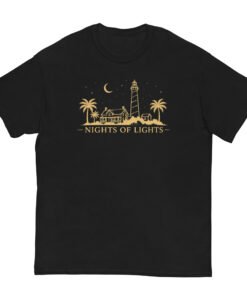 Gold Nights of Lights Unisex classic tee
