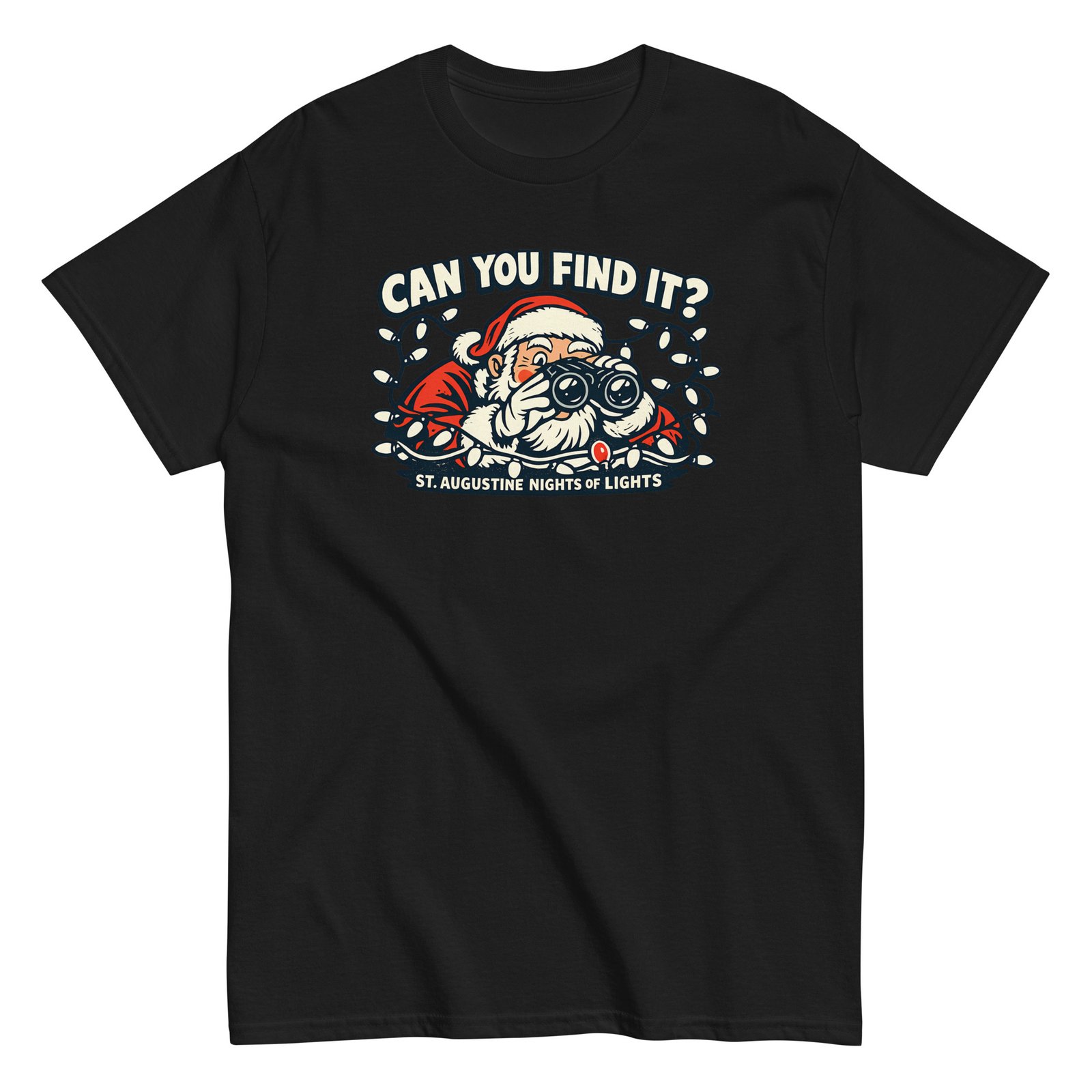 Nights of Lights Can You Find It Unisex classic tee - Image 2