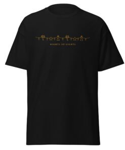 Nights of Lights Decorations Unisex classic tee