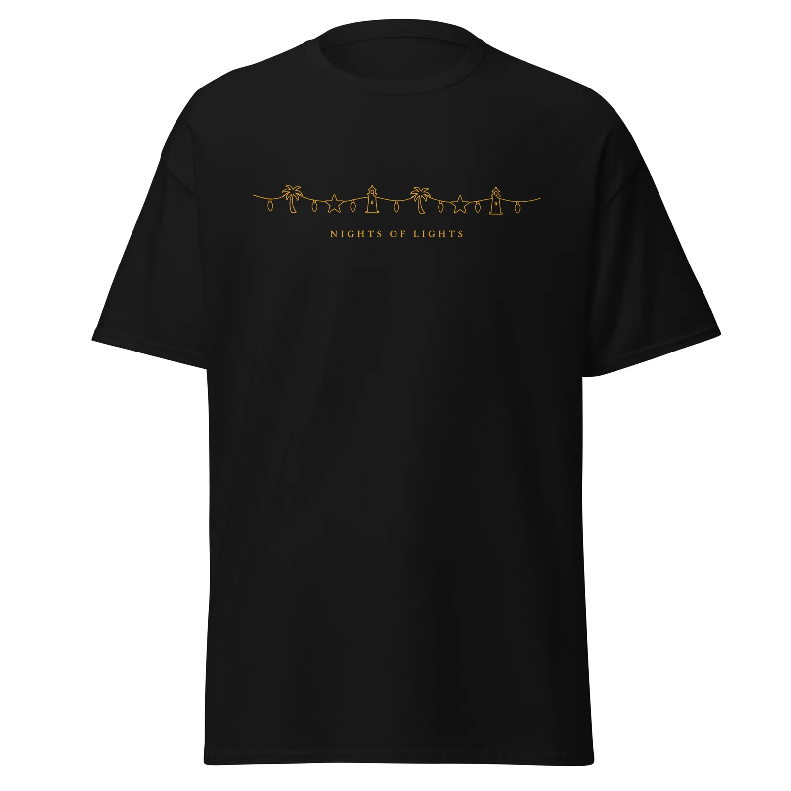 Nights of Lights Decorations Unisex classic tee