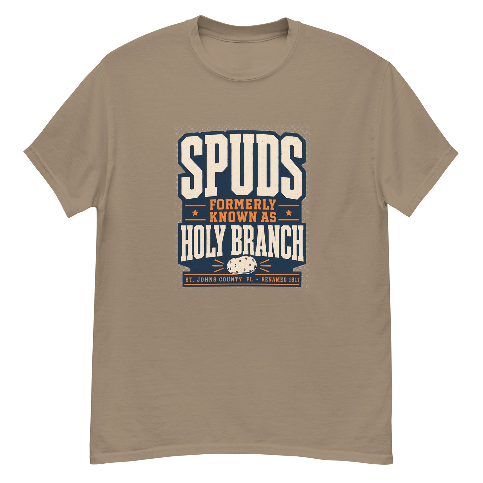Spuds Holy Branch Unisex tee