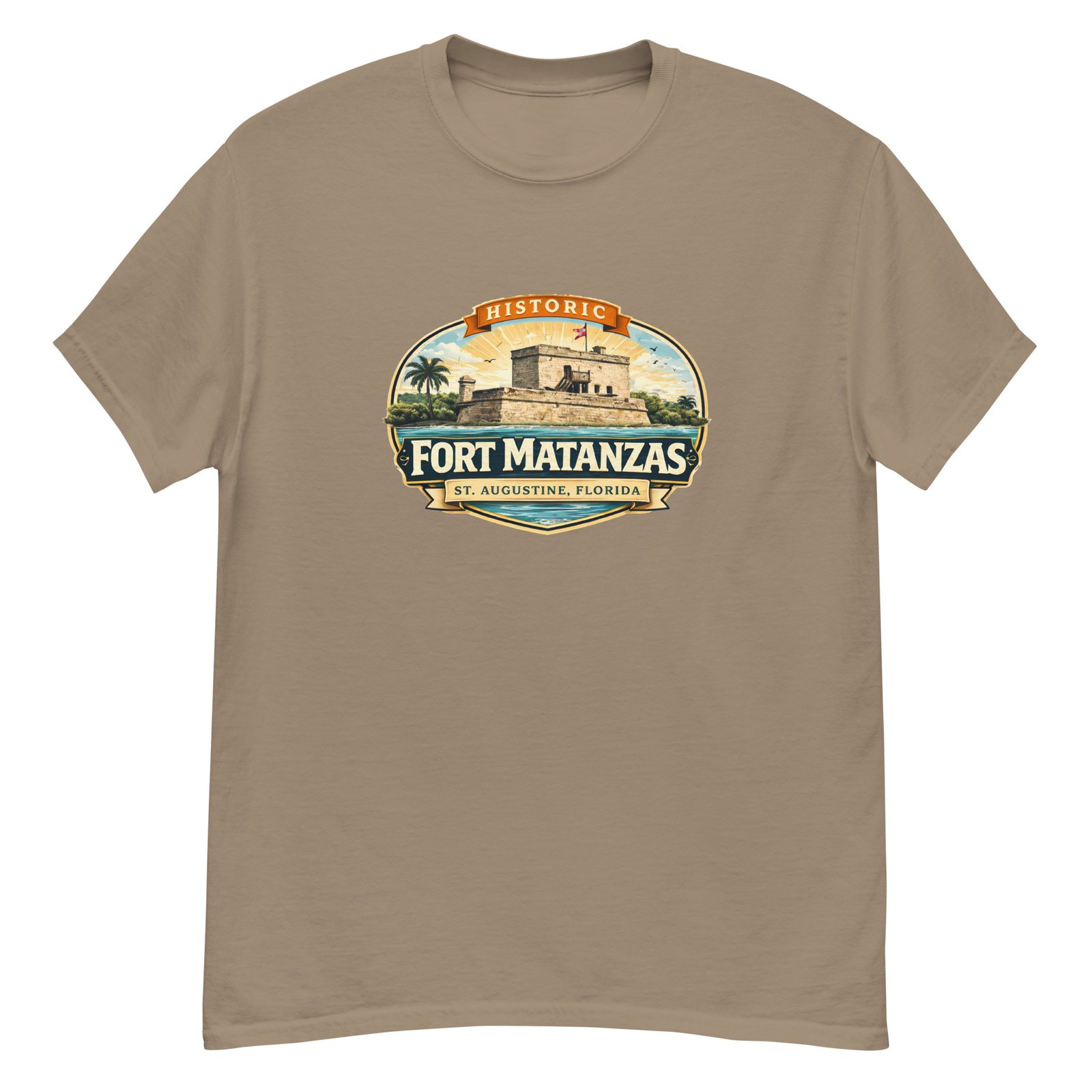 Historic Fort Matanzas Unisex tee - Image 3