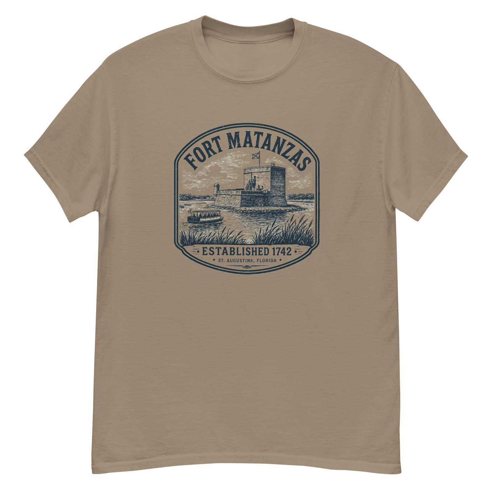 Fort Matanzas Established 1742 Unisex tee