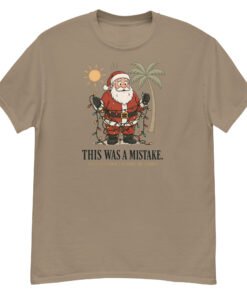 Santa Mistake Nights of Lights Unisex classic tee - Image 3