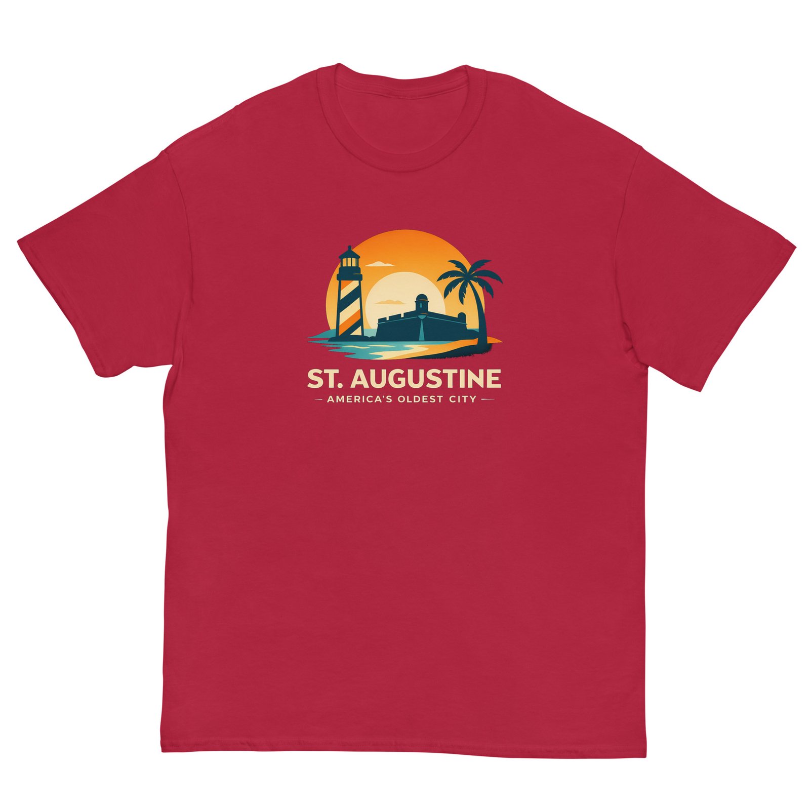 St. Augustine Americas Oldest City Sunrise Unisex tee - Image 6