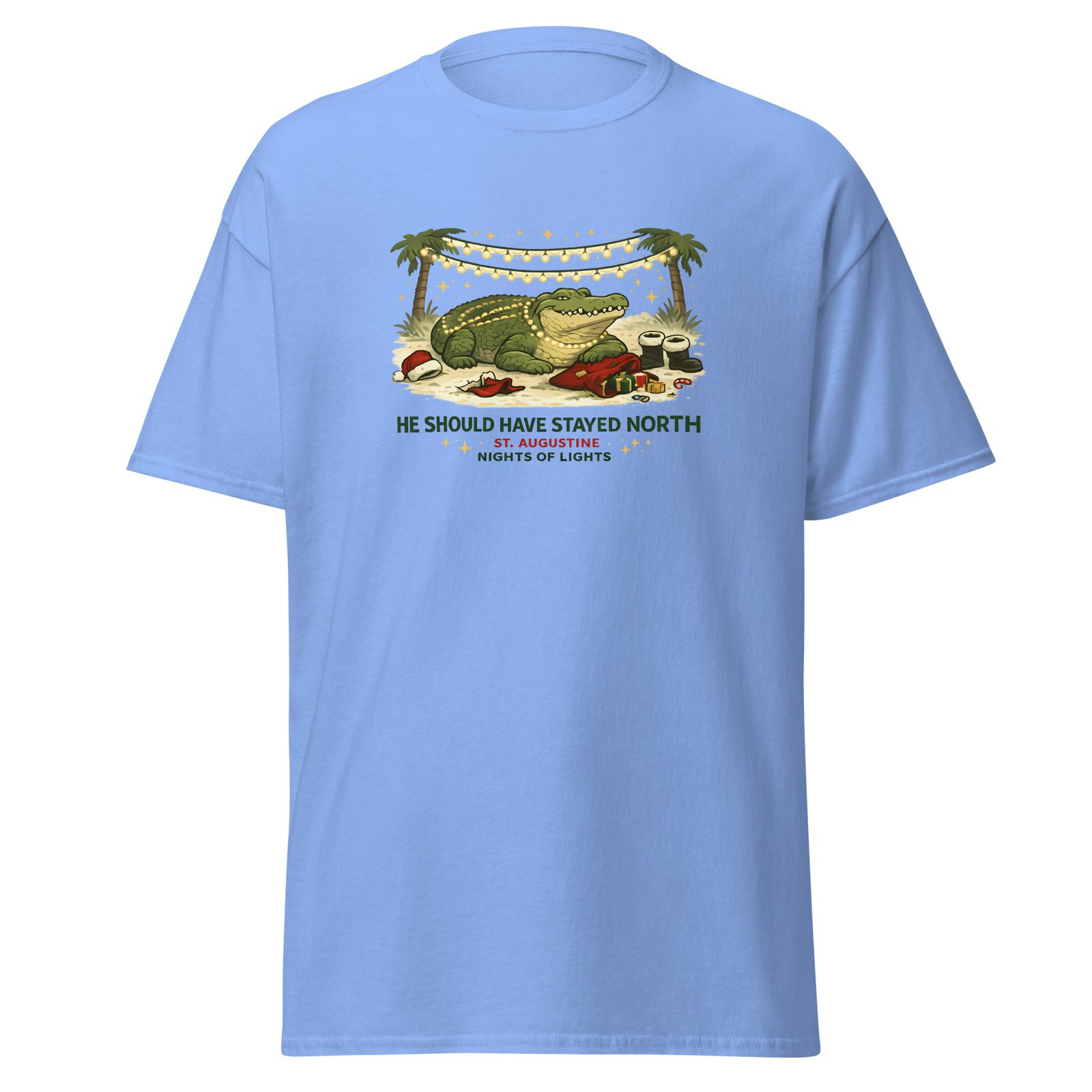 Should Have Stayed North Unisex classic tee - Image 3