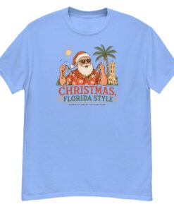 Christmas Florida Style Unisex classic tee - Image 3
