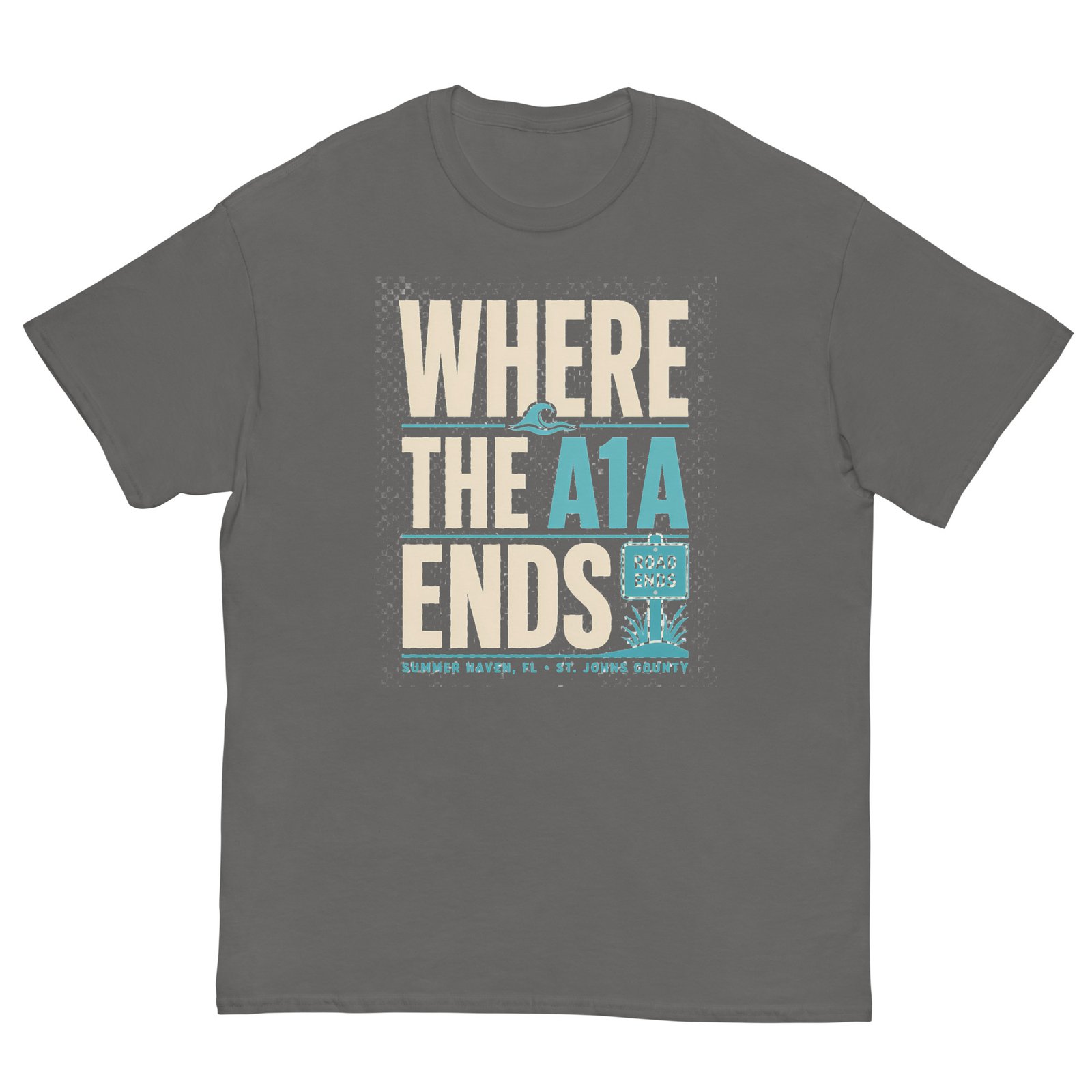 Summer Haven Where A1A Ends Unisex tee - Image 7