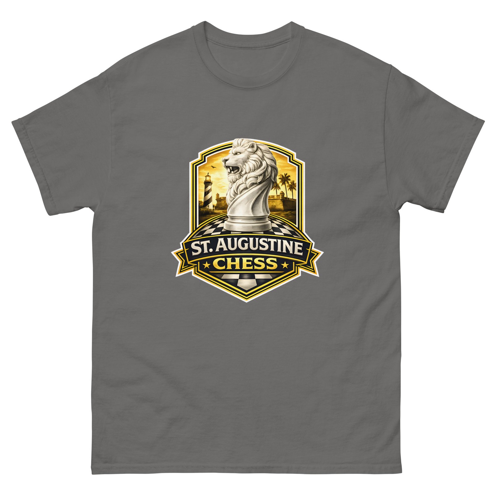 STA Chess Lion Unisex classic tee - Image 11