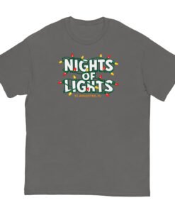 Nights of Lights Colored Tangle Unisex classic tee - Image 8