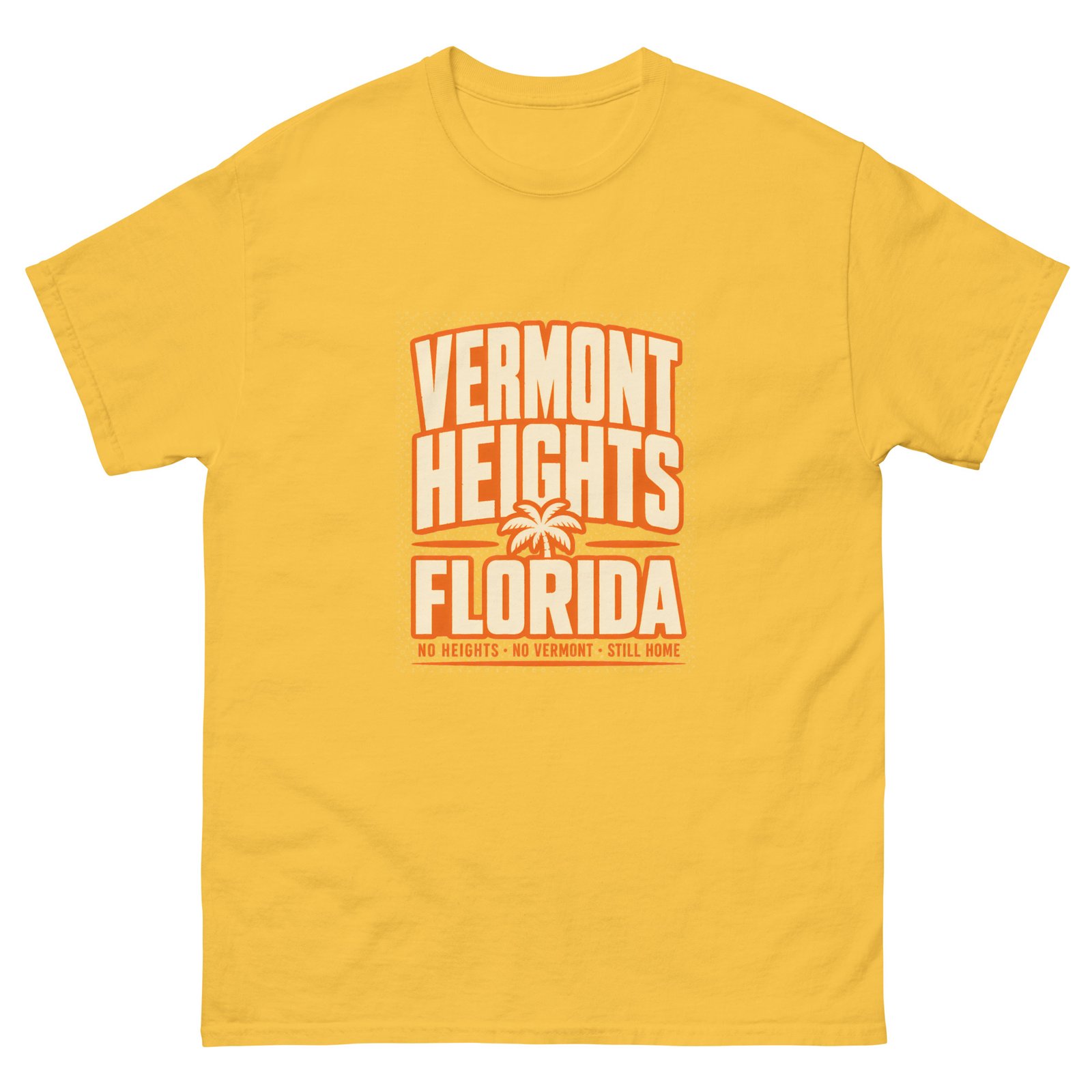 Vermont Heights No Heights Unisex tee