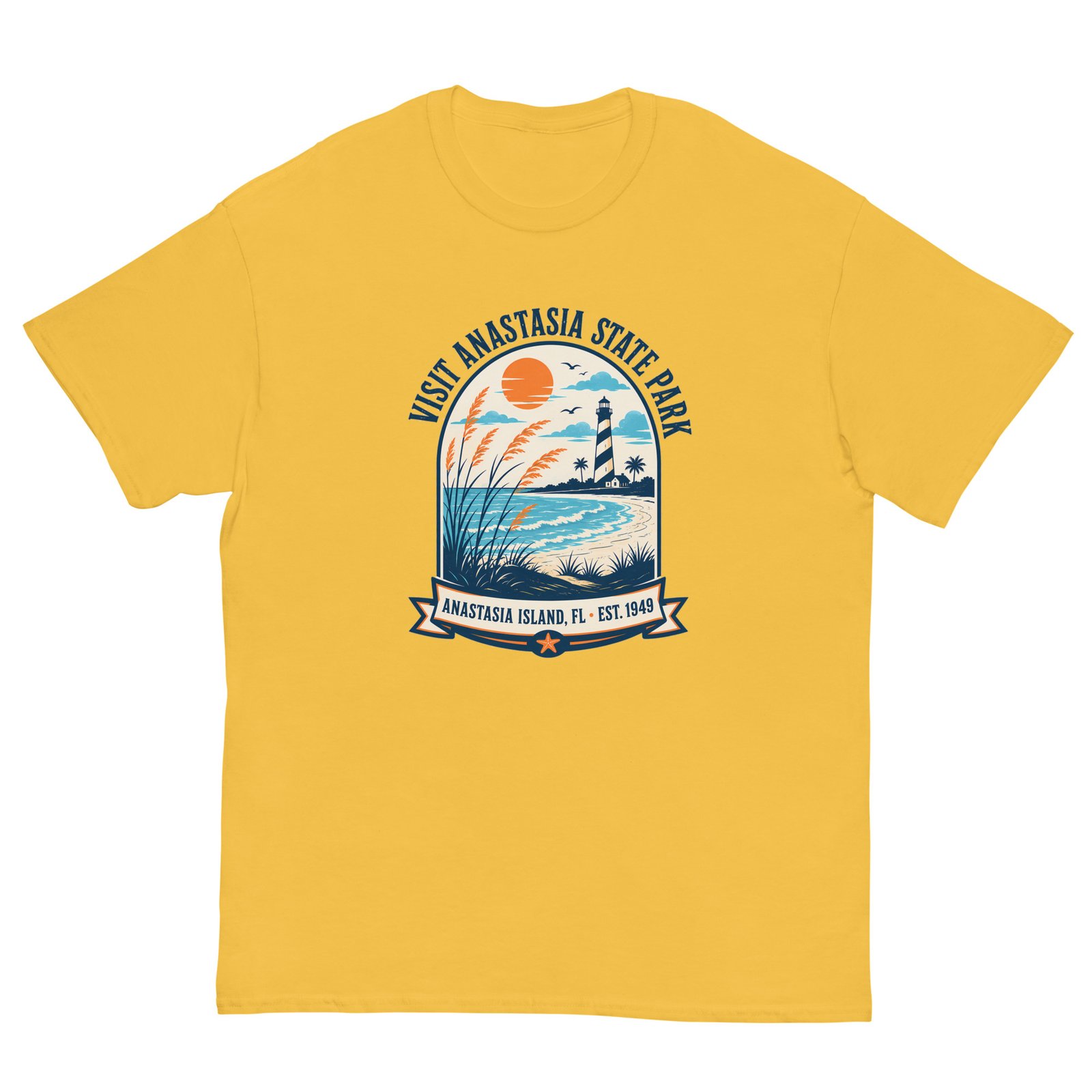 Visit Anastasia State Park Unisex tee - Image 7