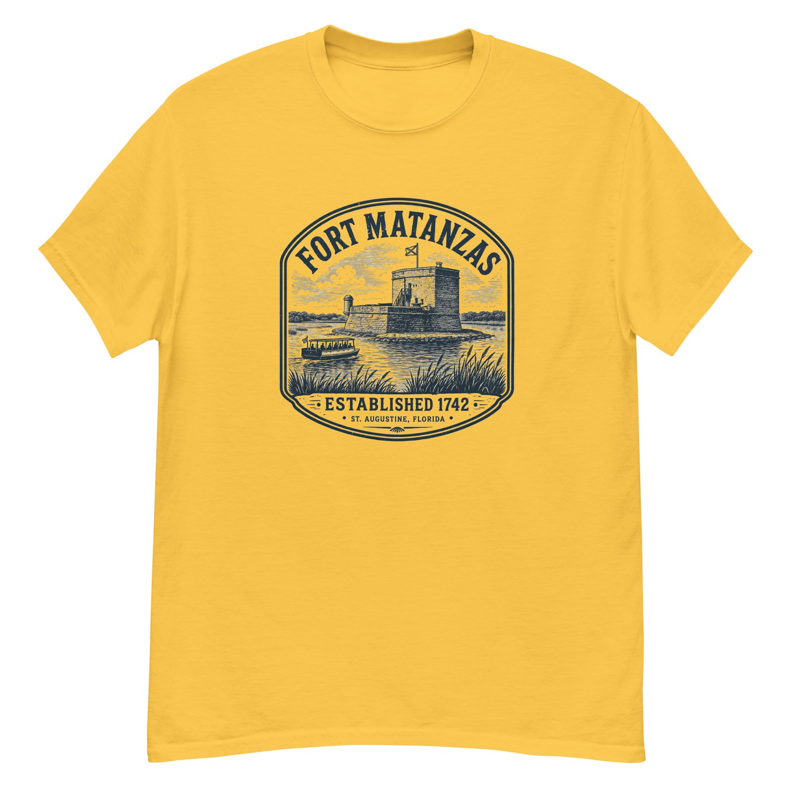 Fort Matanzas Established 1742 Unisex tee - Image 4