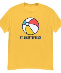 St. Augustine Beach Ball Unisex classic tee