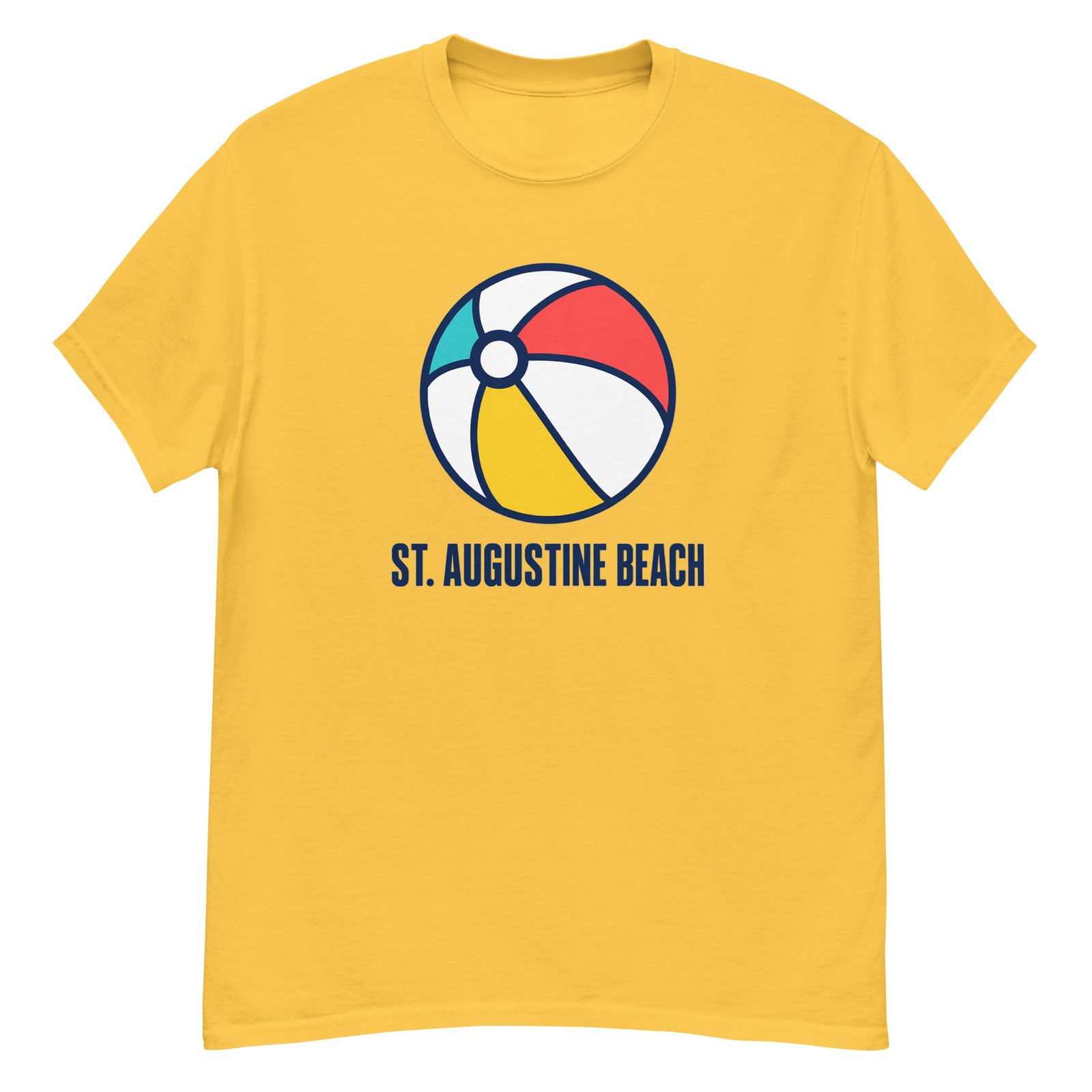 St. Augustine Beach Ball Unisex classic tee