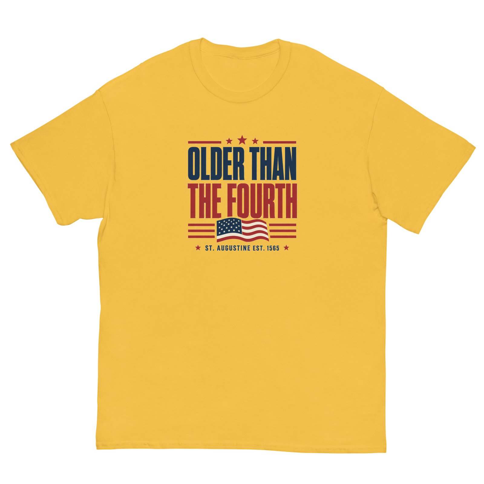 Older Than the Fourth St. Augustine Unisex classic tee - Image 3