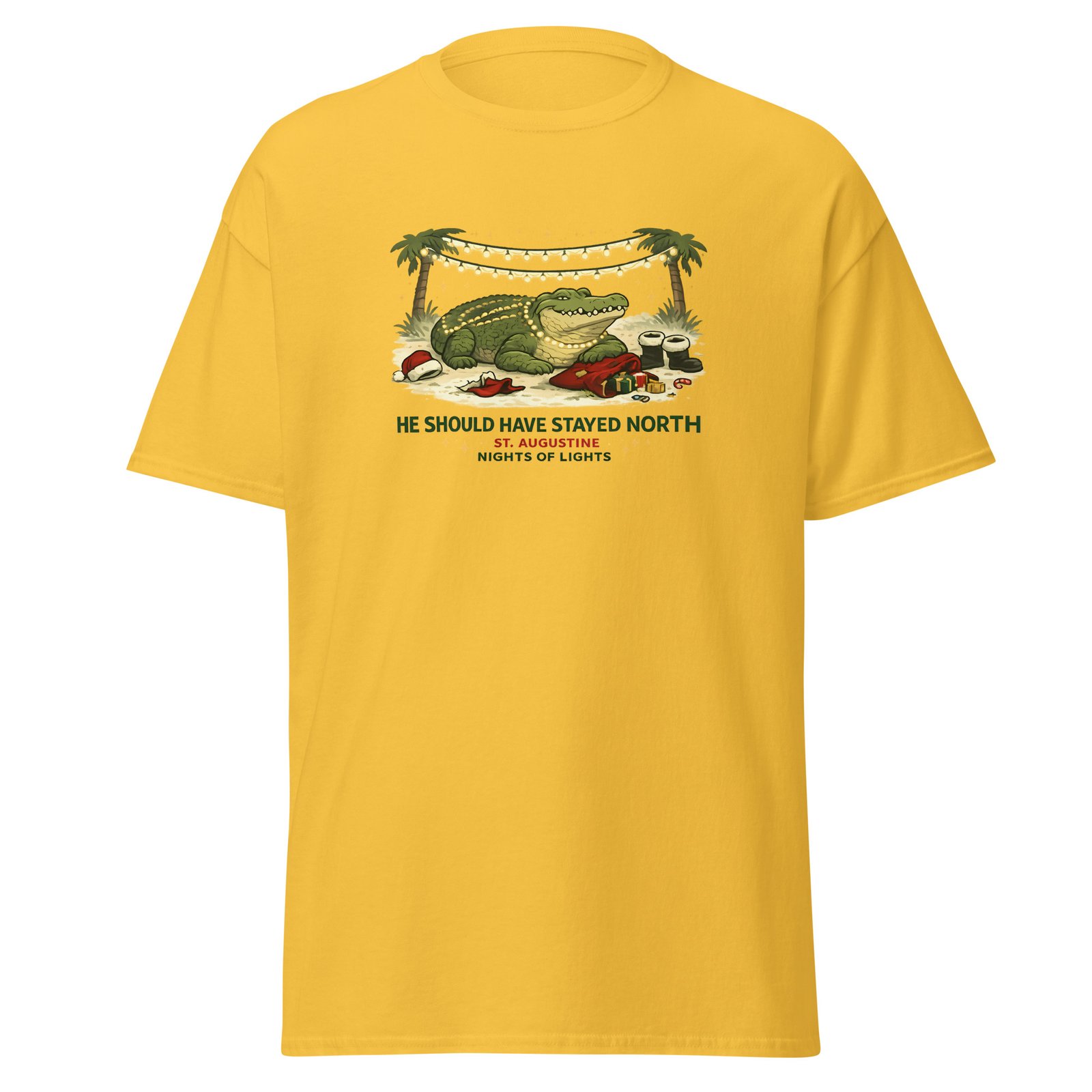 Should Have Stayed North Unisex classic tee - Image 6
