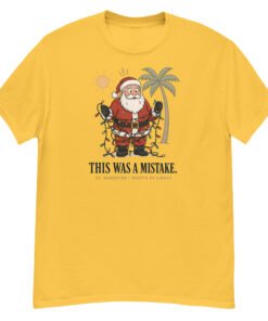 Santa Mistake Nights of Lights Unisex classic tee - Image 6