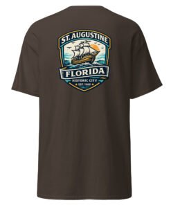 St. Augustine Historic City Ship Unisex classic tee - Image 8