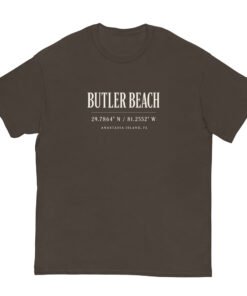 Butler Beach Coordinates Unisex tee