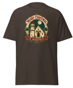 Merry Christmas St. Augustine FL Unisex classic tee - Image 3