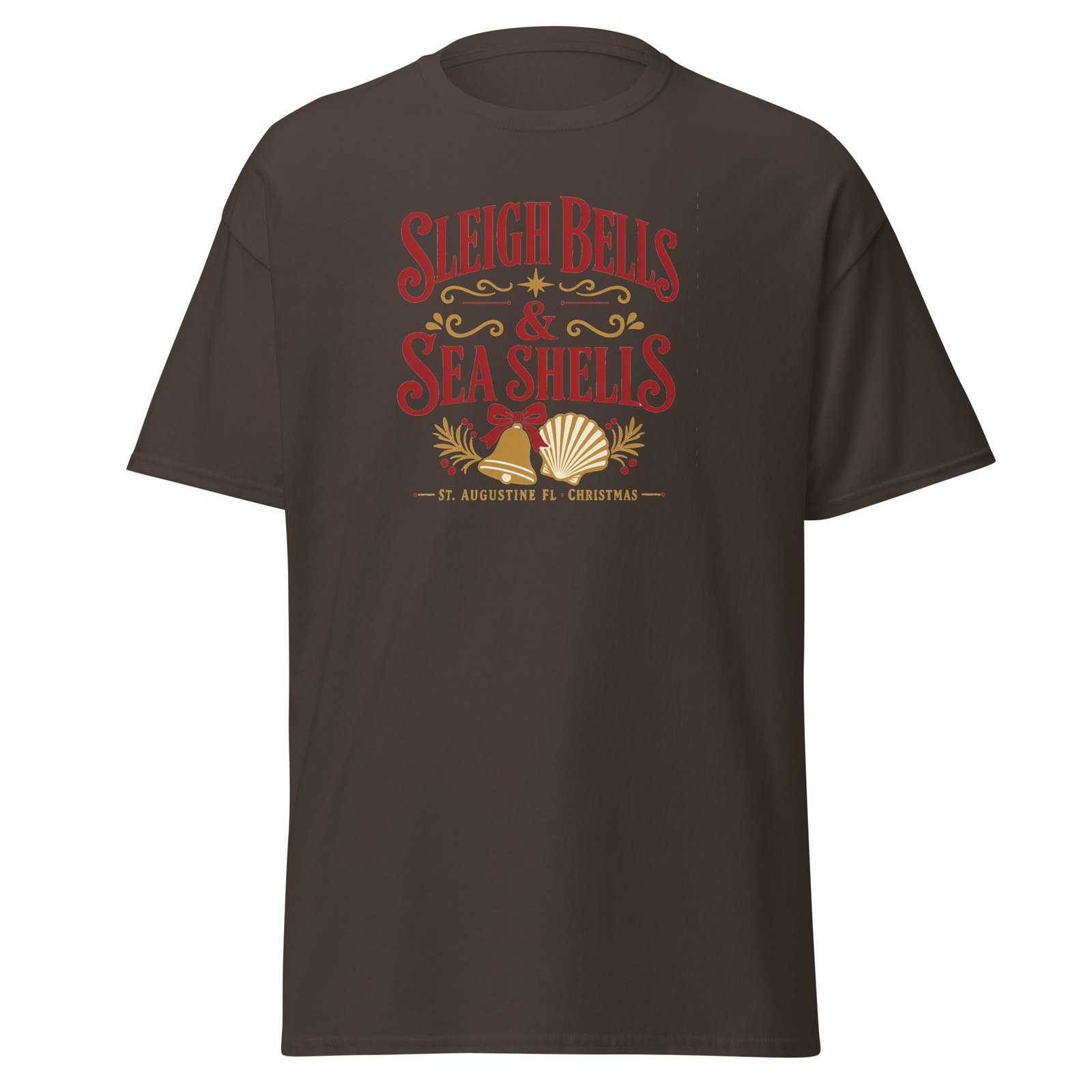 Sleigh Bells Sea Shells St. Augustine Unisex classic tee - Image 5