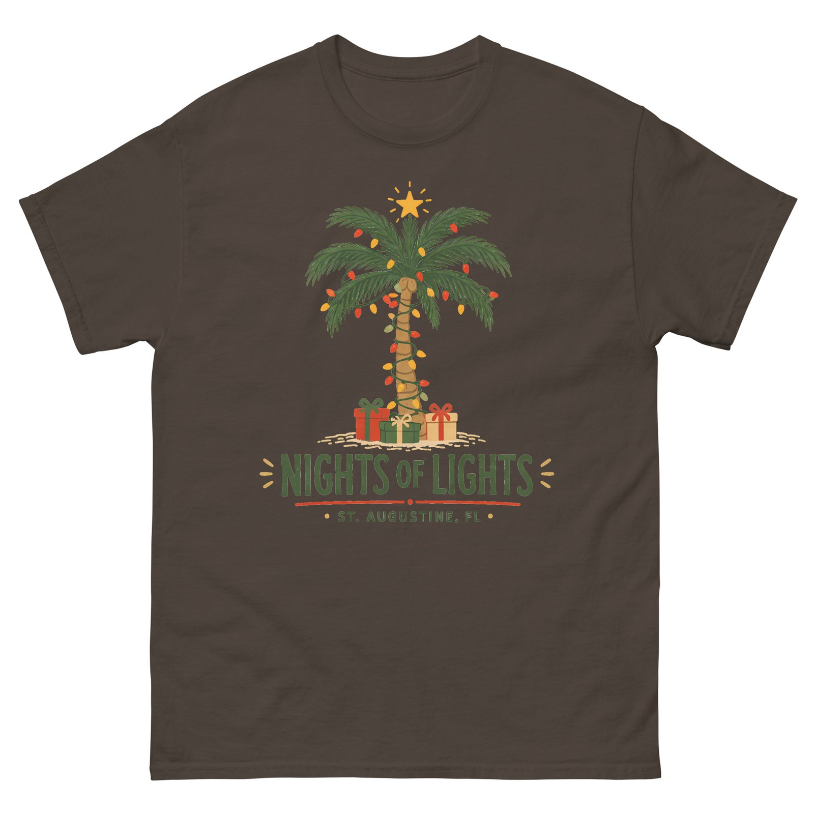 Nights of Lights Palm Presents Unisex classic tee - Image 3