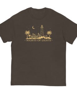 Gold Nights of Lights Unisex classic tee - Image 6