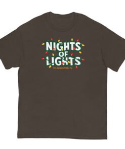 Nights of Lights Colored Tangle Unisex classic tee - Image 6