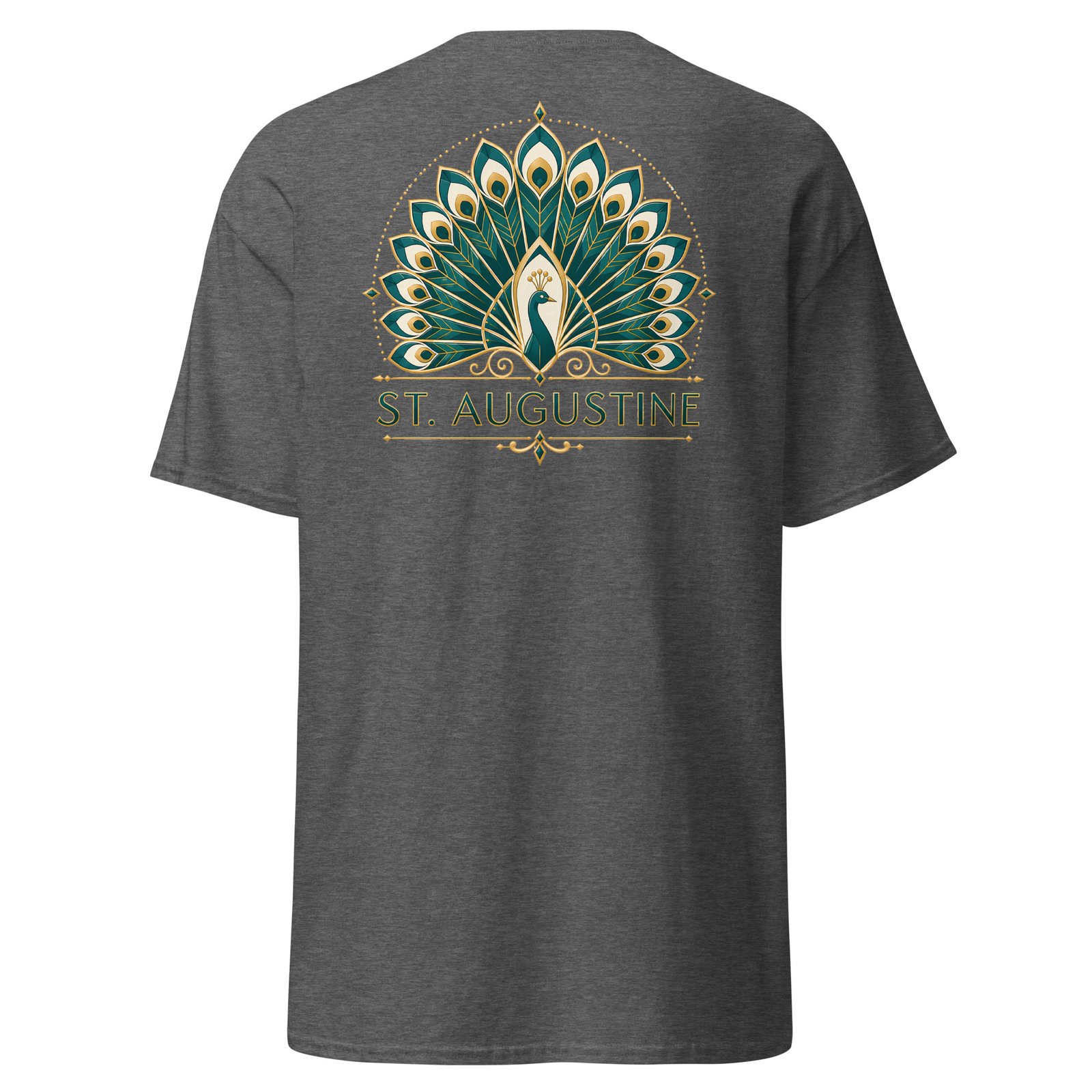 St. Augustine Est. Peacock Unisex classic tee - Image 21