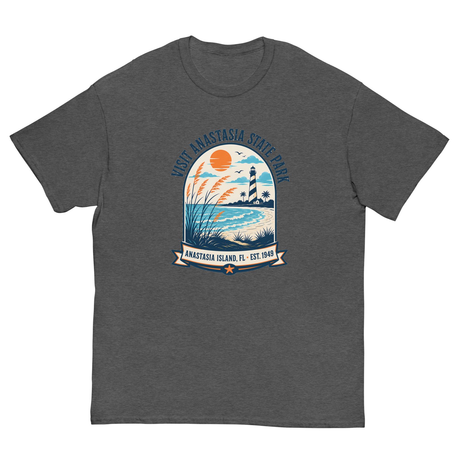 Visit Anastasia State Park Unisex tee - Image 3