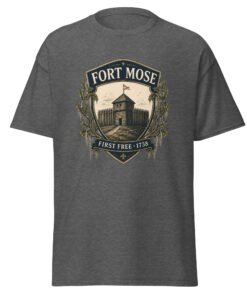 Fort Mose First Free Unisex classic tee - Image 9