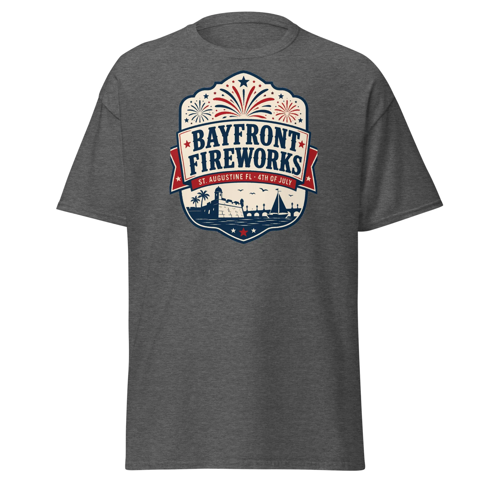 Bayfront Fireworks St. Augustine Unisex classic tee