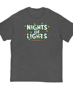 Nights of Lights Colored Tangle Unisex classic tee - Image 7
