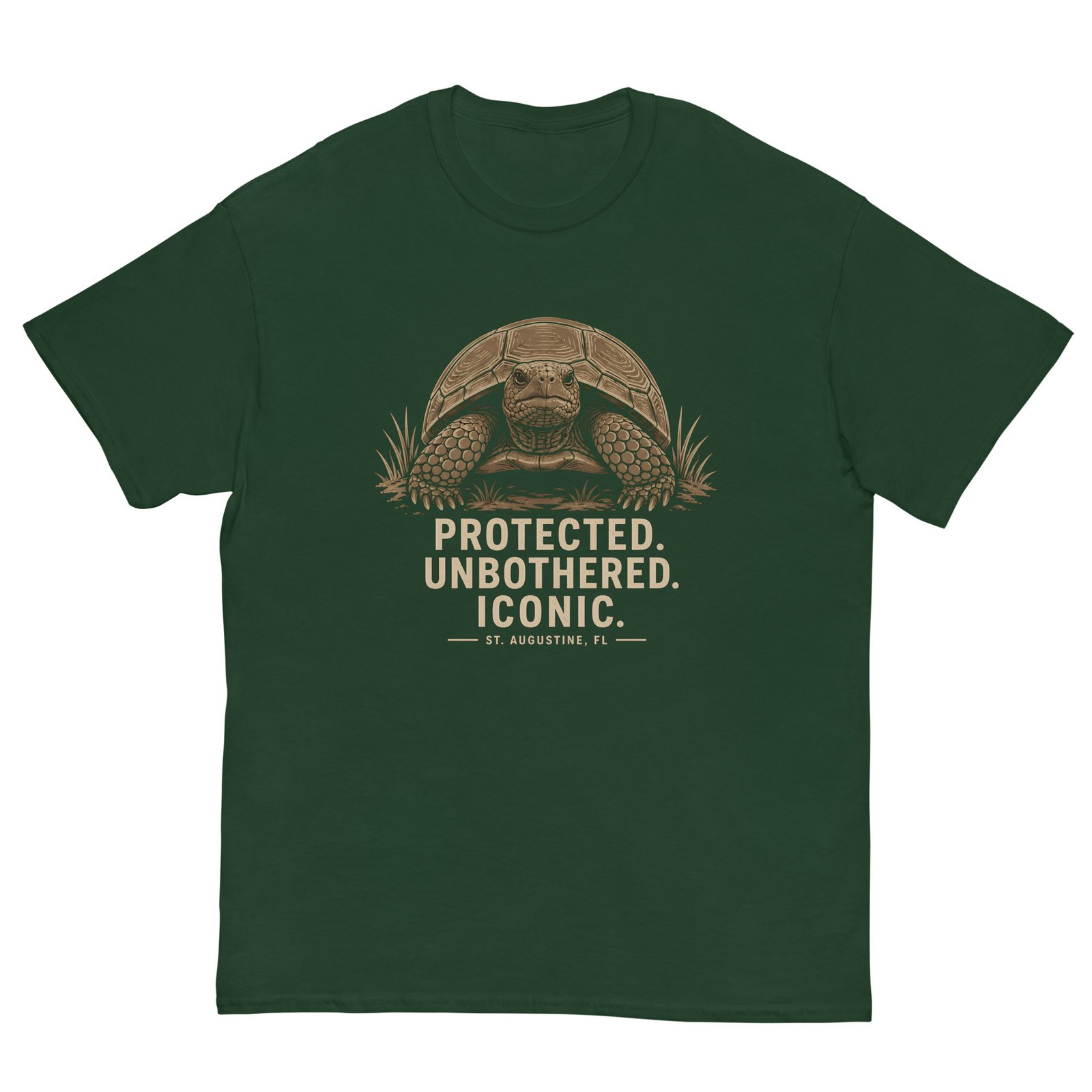 Gopher Turtle Protected Unbothered Unisex tee - Image 6