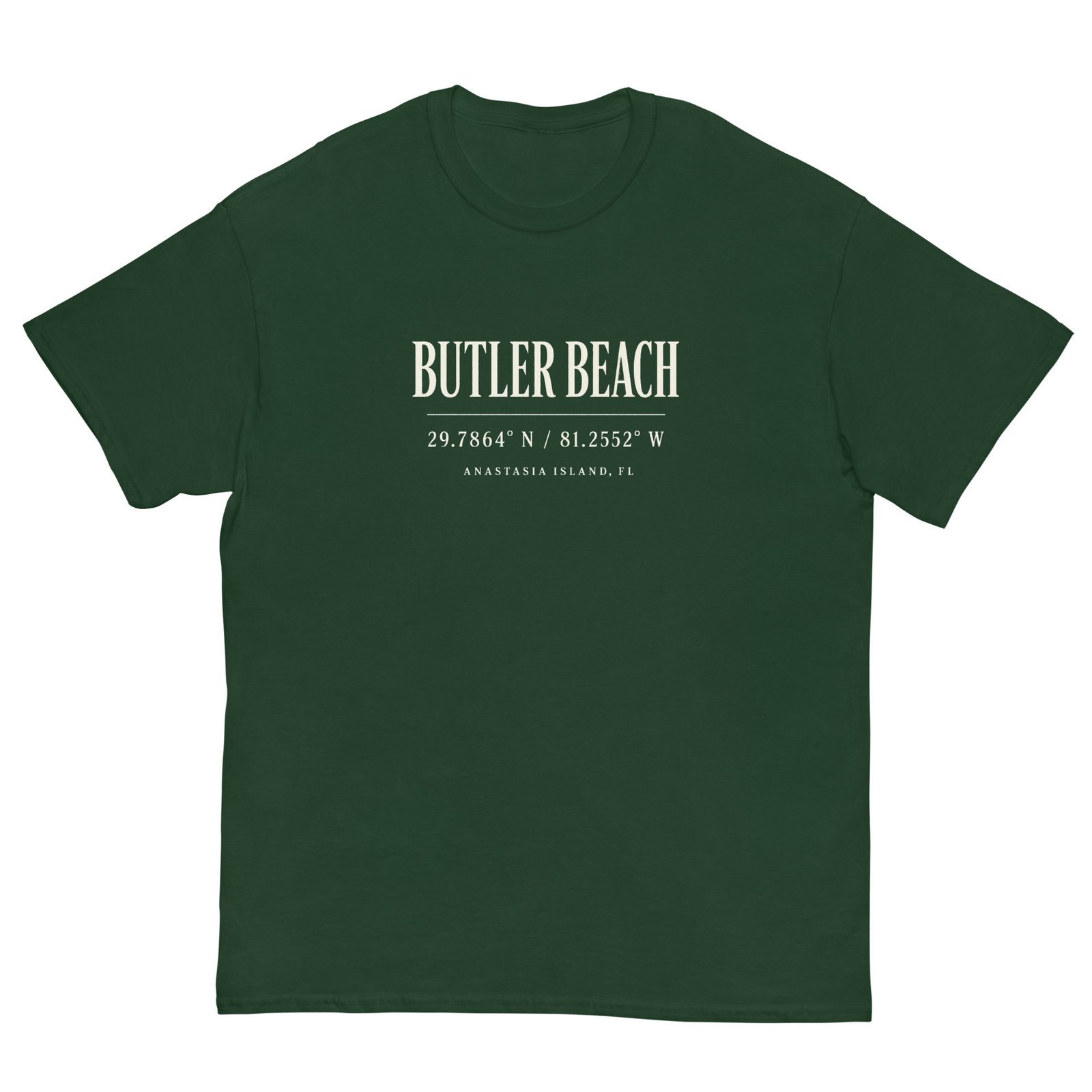 Butler Beach Coordinates Unisex tee - Image 7