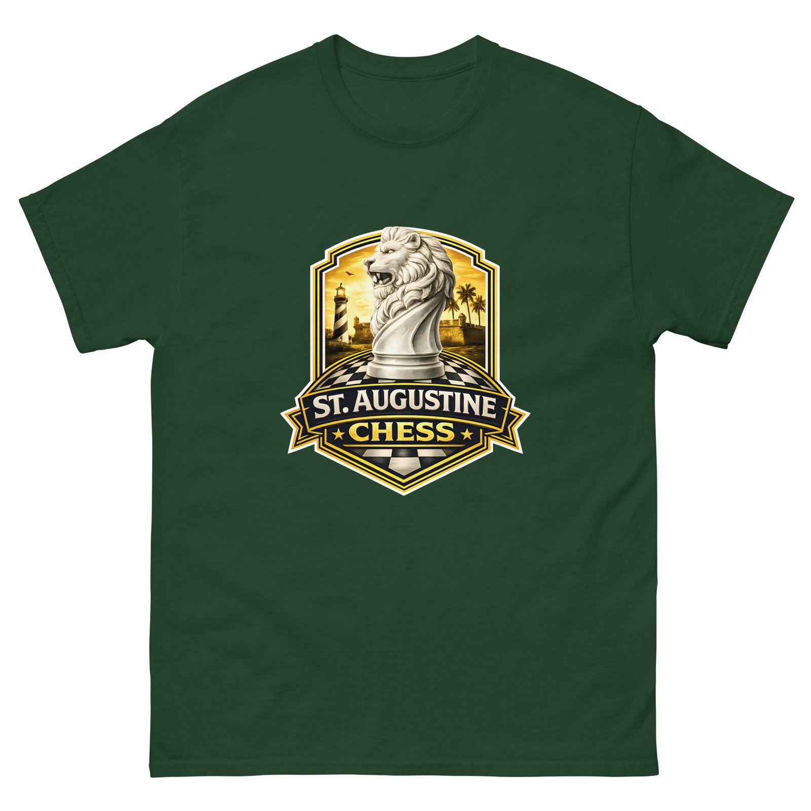 STA Chess Lion Unisex classic tee - Image 6