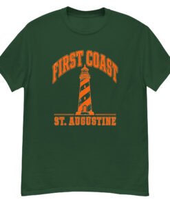 First Coast St. Augustine Orange Unisex classic tee - Image 4