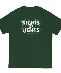 Nights of Lights Colored Tangle Unisex classic tee - Image 5