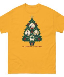 Alternative view of St. Augustine Christmas Tree Unisex classic tee