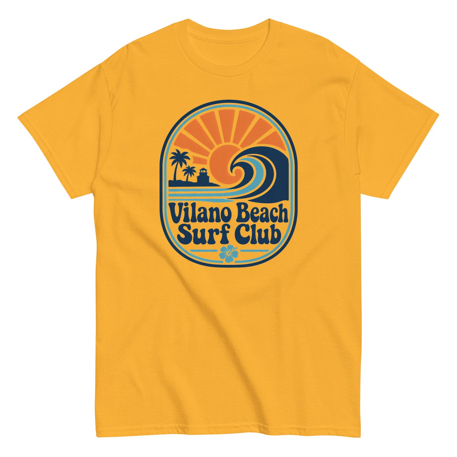 Vilano Beach Surf Club Unisex classic tee - Image 2