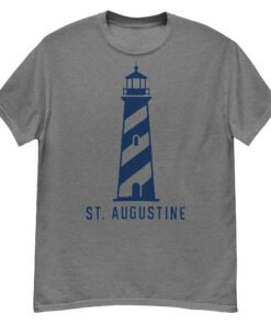 Alternative view of St. Augustine Large Light Unisex tee