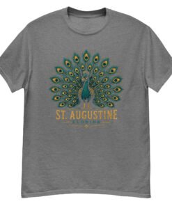 St. Augustine Peacock Unisex classic tee - Image 8