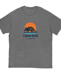 Alternative view of Florida Weird Armadillo Unisex classic tee