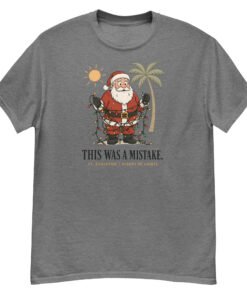 Alternative view of Santa Mistake Nights of Lights Unisex classic tee