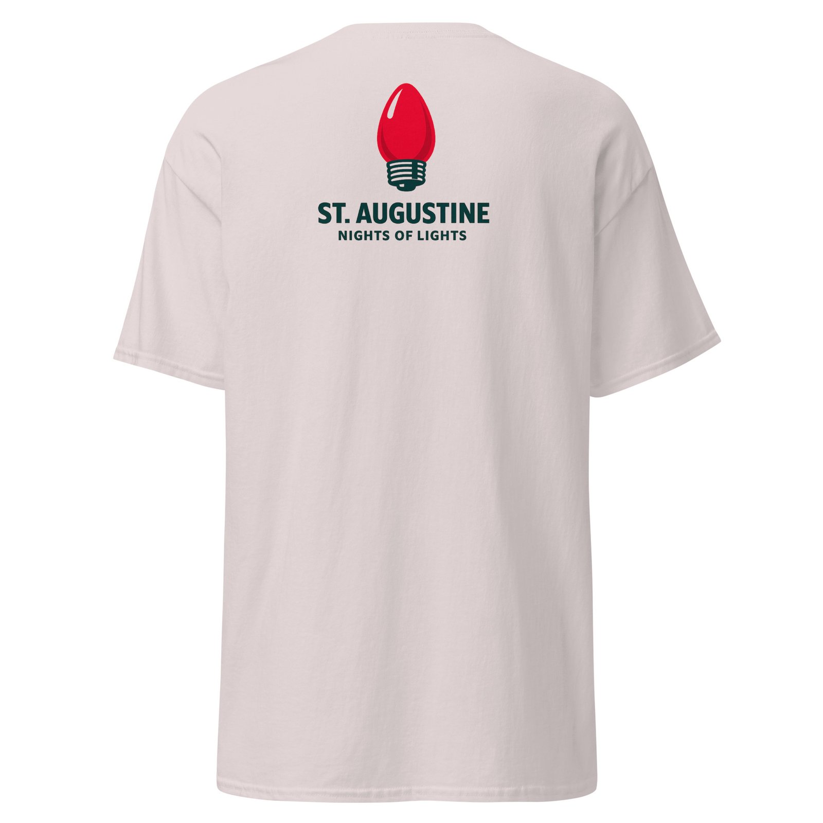 St. Augustine Nights Red Bulb Unisex classic tee - Image 10