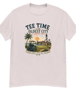 Tee TIme in the Oldest City Unisex tee - Image 7